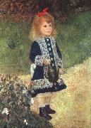 Pierre Renoir Girl and Watering Can USA oil painting reproduction